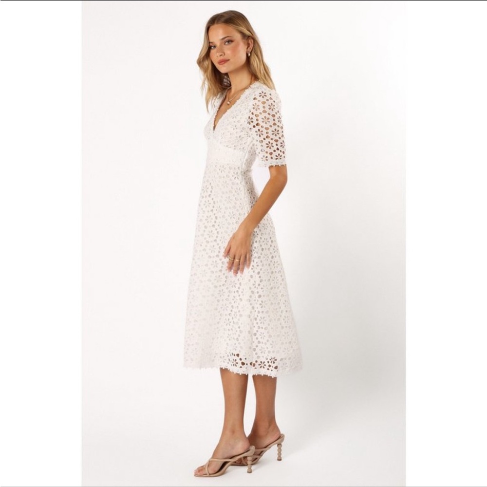 Petal and pup camellia midi dress